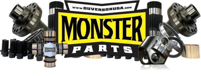 Hardcore monster truck parts